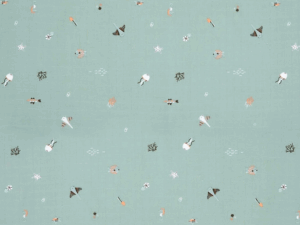 Hydrofiele doek 110 x 110 Ocean Vibes Hydrofiel doek