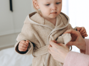 Kinderbadjas 0-1 jaar